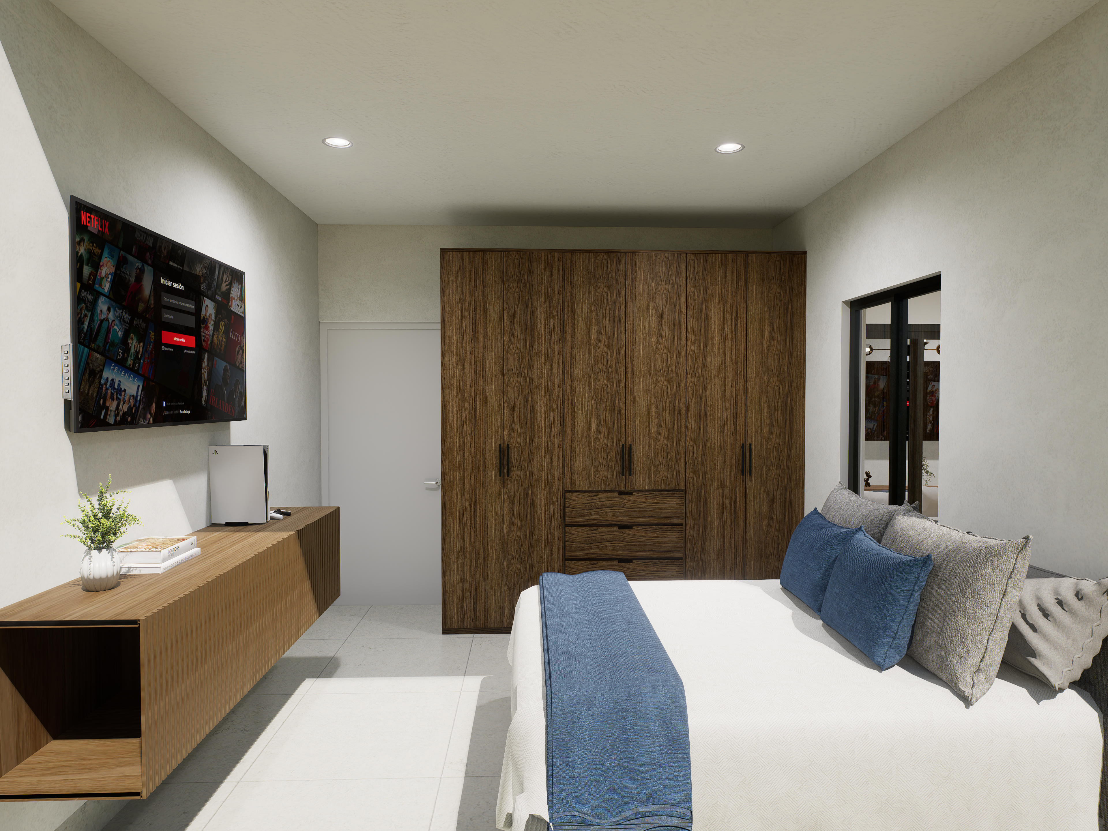 MODELO DE VIVIENDA DE  107 MTS2 PROYECTO LLAVE EN MANO